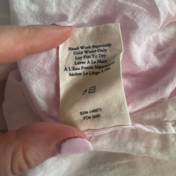 LoveShackFancy Gwen Dress Multi Tie Dye xl - Picture 9 of 10